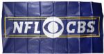 1990s Lambeau Field Stadium Displayed 88" x 46" Vinyl Banner 