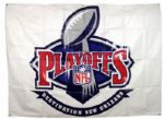 1997 Playoffs Vinyl Lambeau Field Stadium Banner 93" x 71" Used During Journey to Super Bowl XXXI 