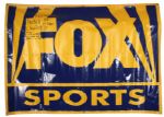 1990s  FOX & CBS Lambeau Field Stadium Banner - Lot of 2 One Used For Showdown In Titletown