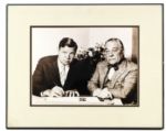 1920-40s depictions Babe Ruth New York Yankees Photo Display & Others Classic Baseball Photography Display - Lot of 4