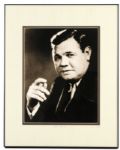 1920-40s depictions Babe Ruth New York Yankees Photo Display & Others Classic Baseball Photography Display - Lot of 4
