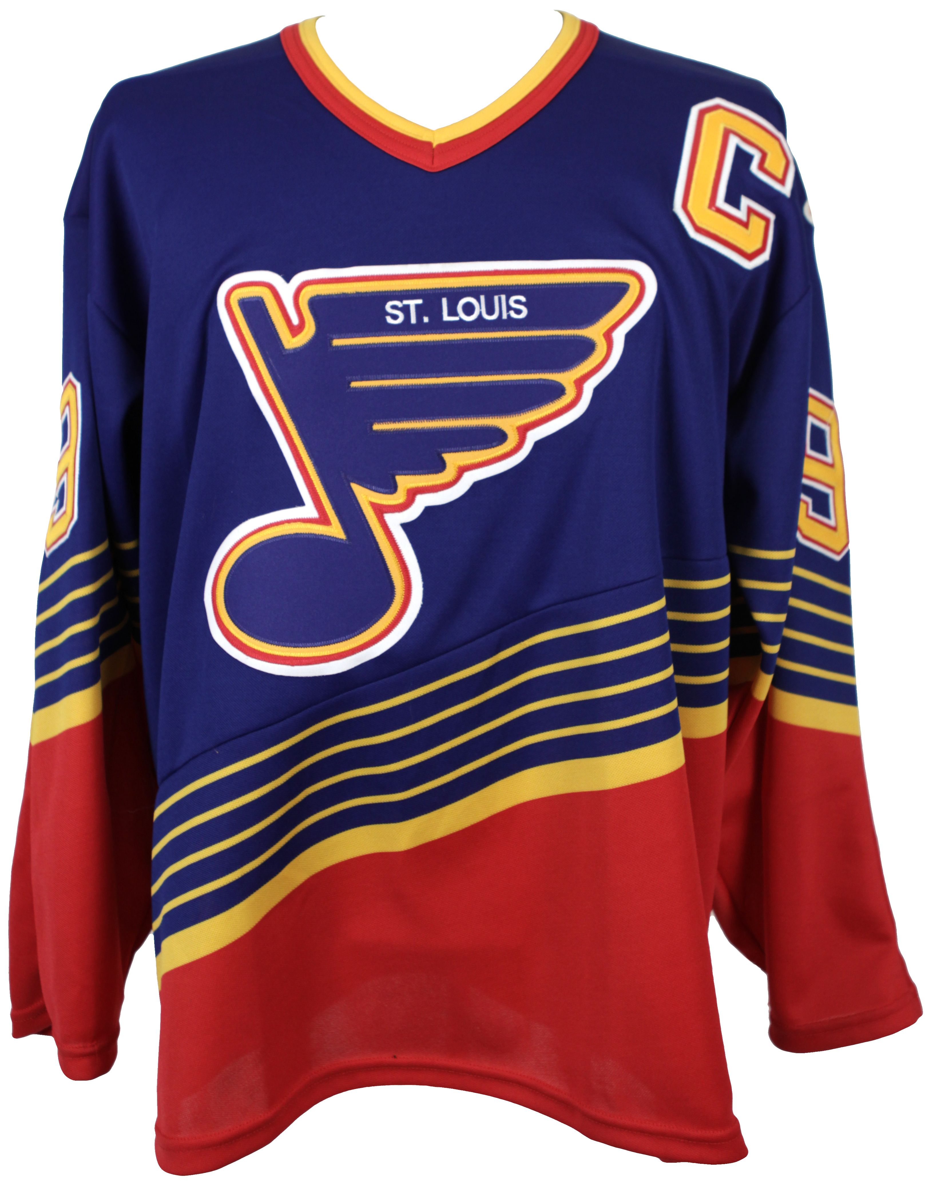 Lot Detail - 1995-96 Wayne Gretzky St. Louis Blues Authentic Jersey