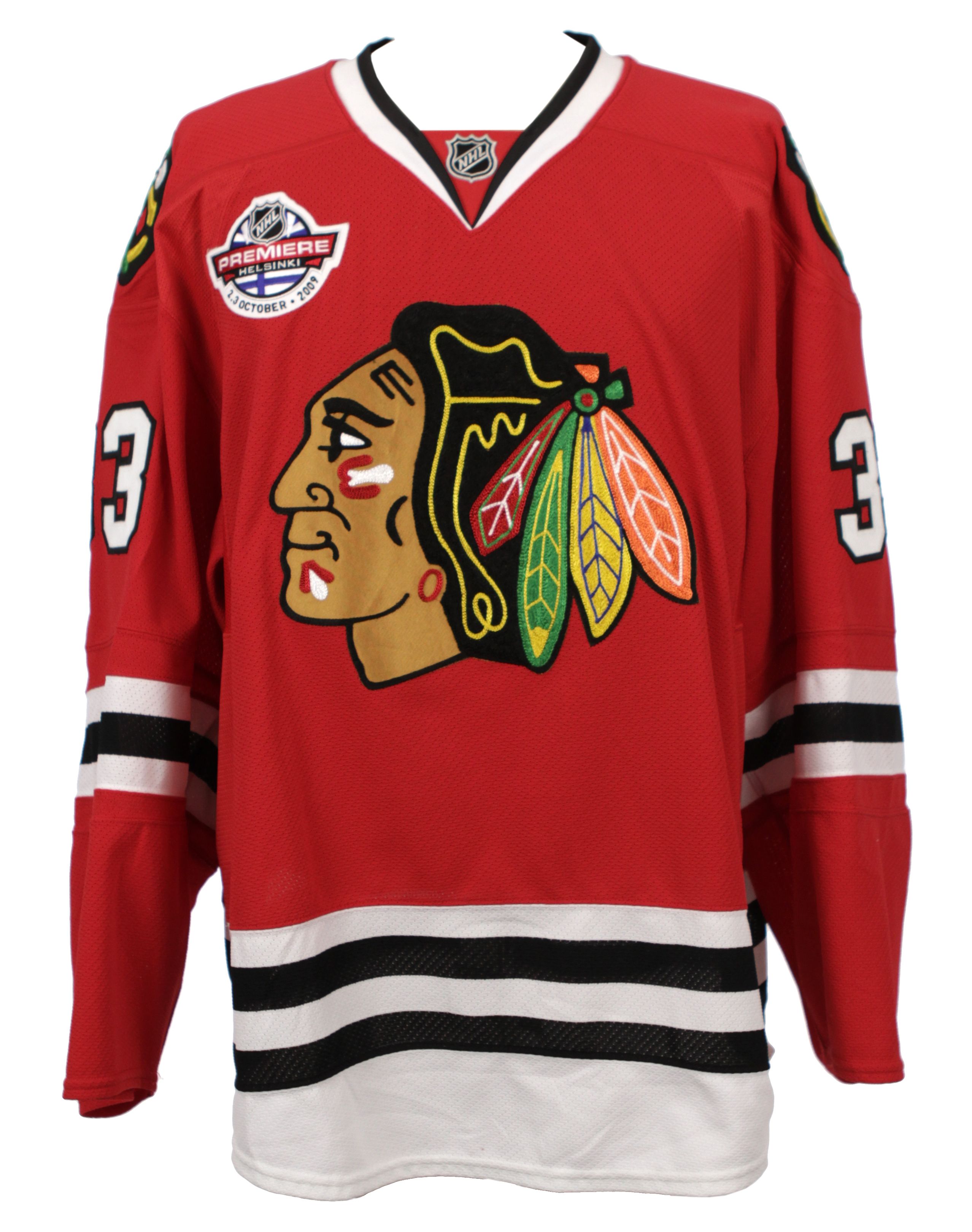 chicago blackhawks game worn jerseys