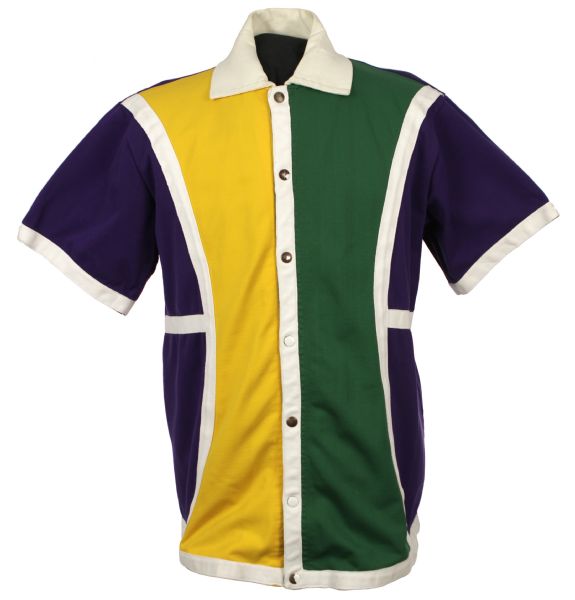 1977 Pete Maravich New Orleans Jazz Game Worn Warm Up Jacket – Obtained April 10th, 1977 Final Game of Season (MEARS LOA) ”45-Point Game Performance”