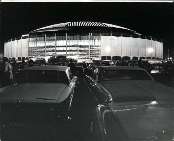 1965 Astrodome Houston Astros "TSN Collection Archives" Original 8" x 10" Photo (Sporting News Collection Hologram/MEARS LOA)