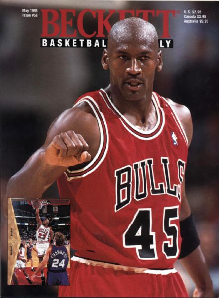 1995 Michael Jordan Chicago Bulls Beckett Magazine - Lot of 6 