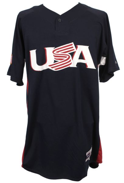 2006 Todd Frazier Team USA Jersey - Originally Purchased From MLB.Com