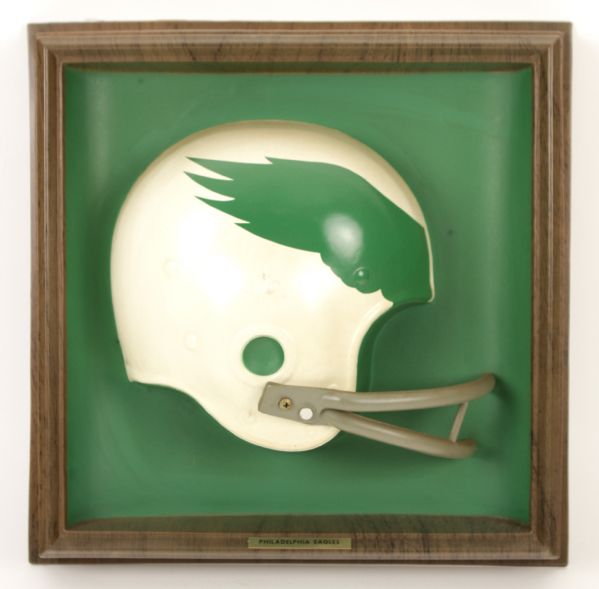 1969-70 Circa Philadelphia Eagles  NFL Football Helmet Plaque