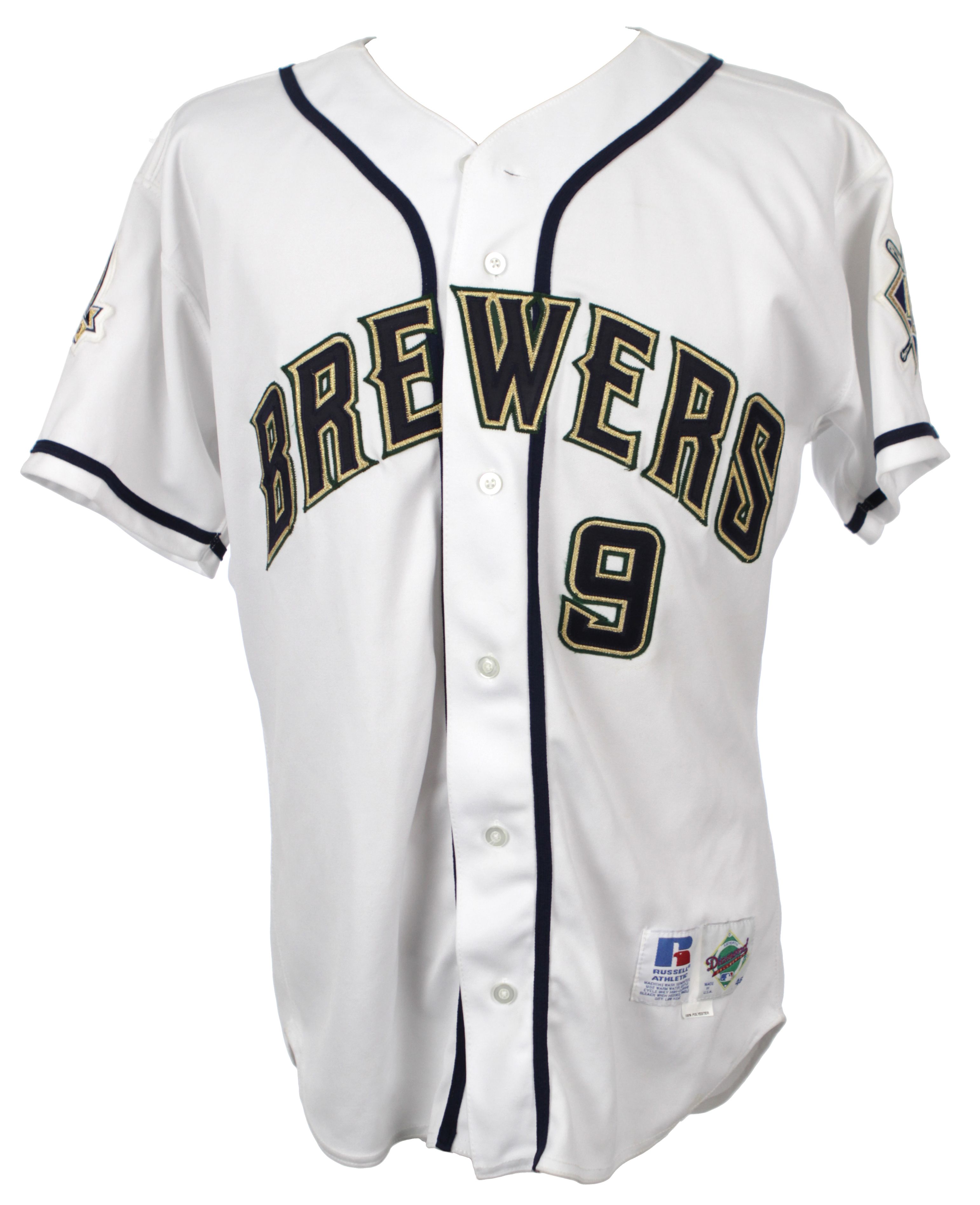 Lot Detail - 1999 Marquis Grissom Milwaukee Brewers Game Worn