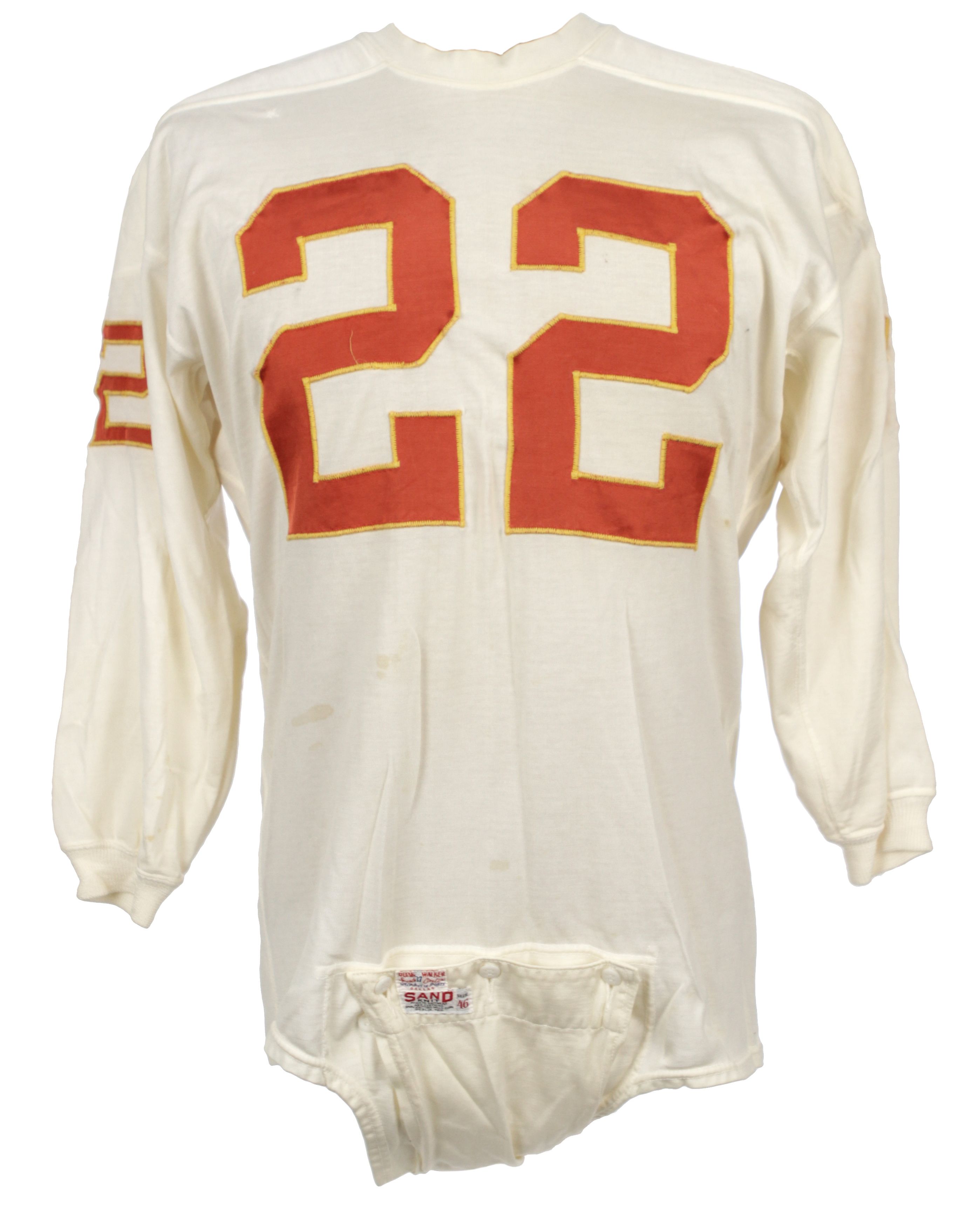 Lot Detail 1960s early Willie Mitchell Kansas City Chiefs Game Worn