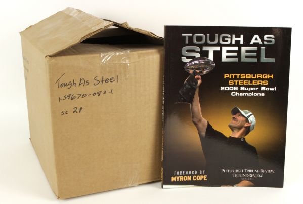 2006 Tough As Steel Pittsburgh Steelers Super Bowl Champions Book - Lot of 28 