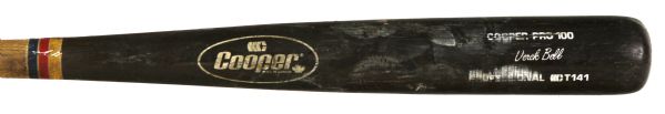1991-92 Derek Bell Houston Astros Cooper Professional Model Game Used Bat (MEARS LOA)