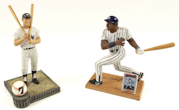 1990-96 Mickey Mantle & Dave Winfield New York Yankees Sports Impressions Figure
