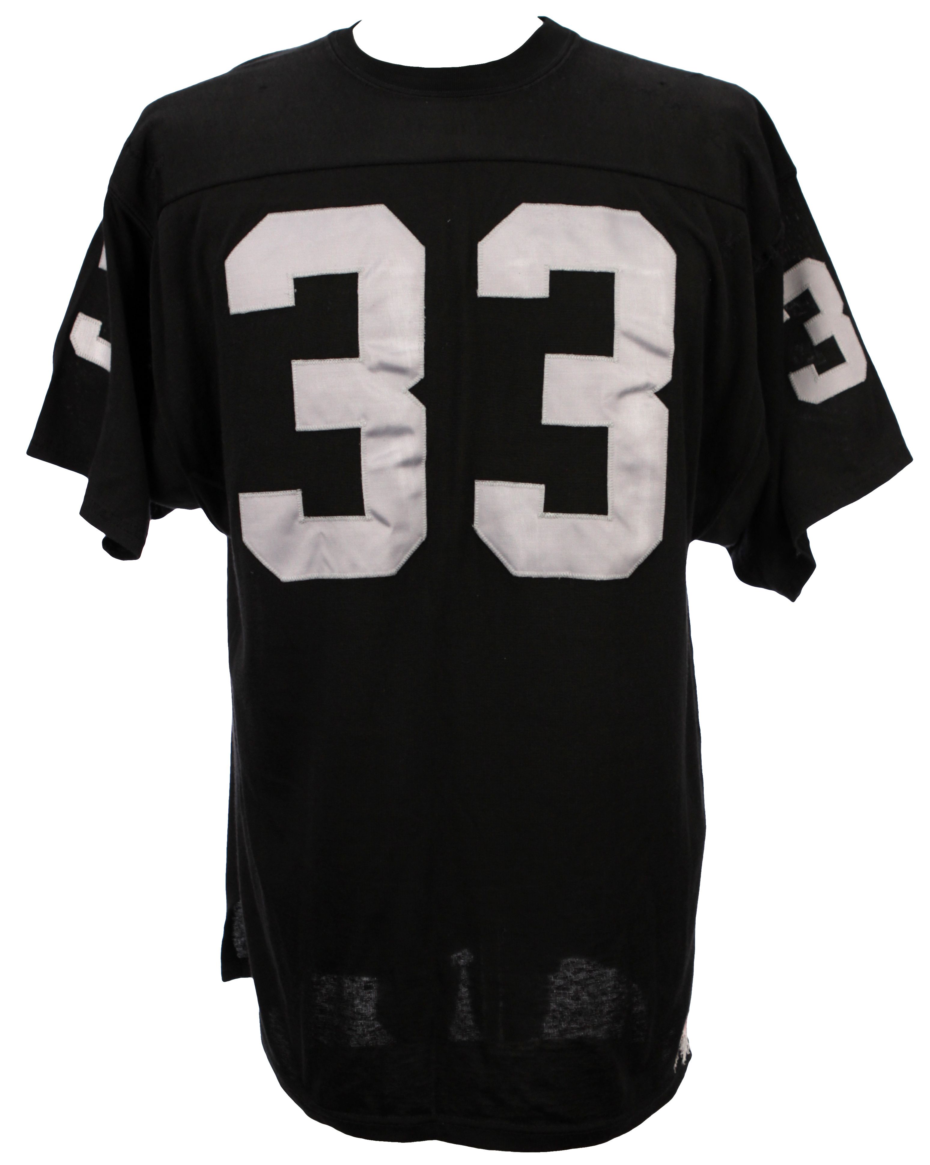 game used raiders jersey