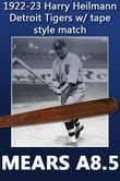 1922-23 Harry Heilmann Detroit Tigers H&B Louisville Slugger Professional Model Game Used Bat (MEARS A8.5)