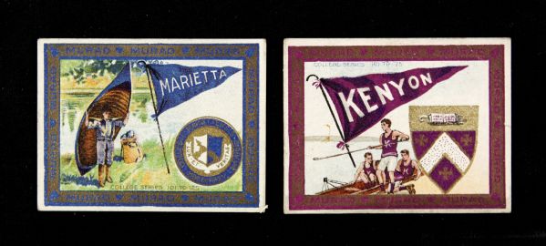 1914 Murad College Series Tobacco Card - Marietta & Kenyon