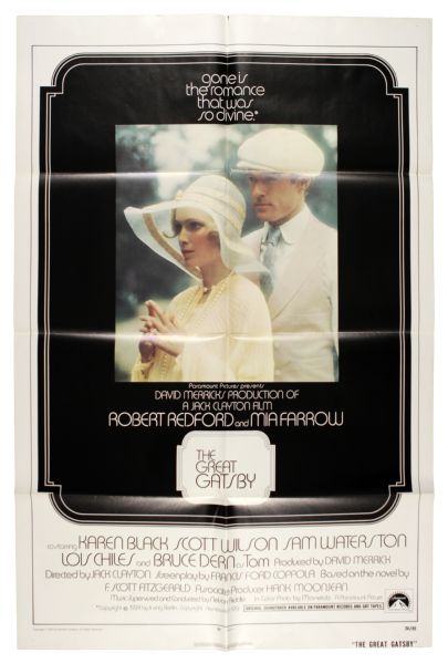 1968-74 The Great Gatsby & The Daring Game Movie 27" x 41" Movie Poster