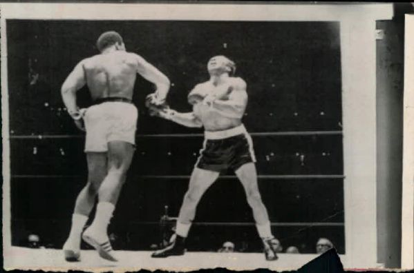 1966 Cassius Clay Cleveland Williams "St. Petersburg Times" Original Photos - Lot of 7 (St. Pete Hologram/MEARS LOA)