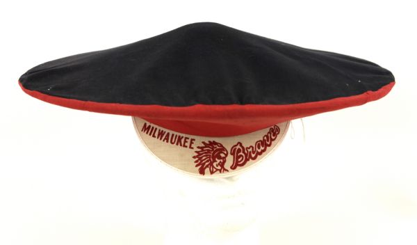 1950s Milwaukee Braves Souvenir Hat - 16" in Diameter 