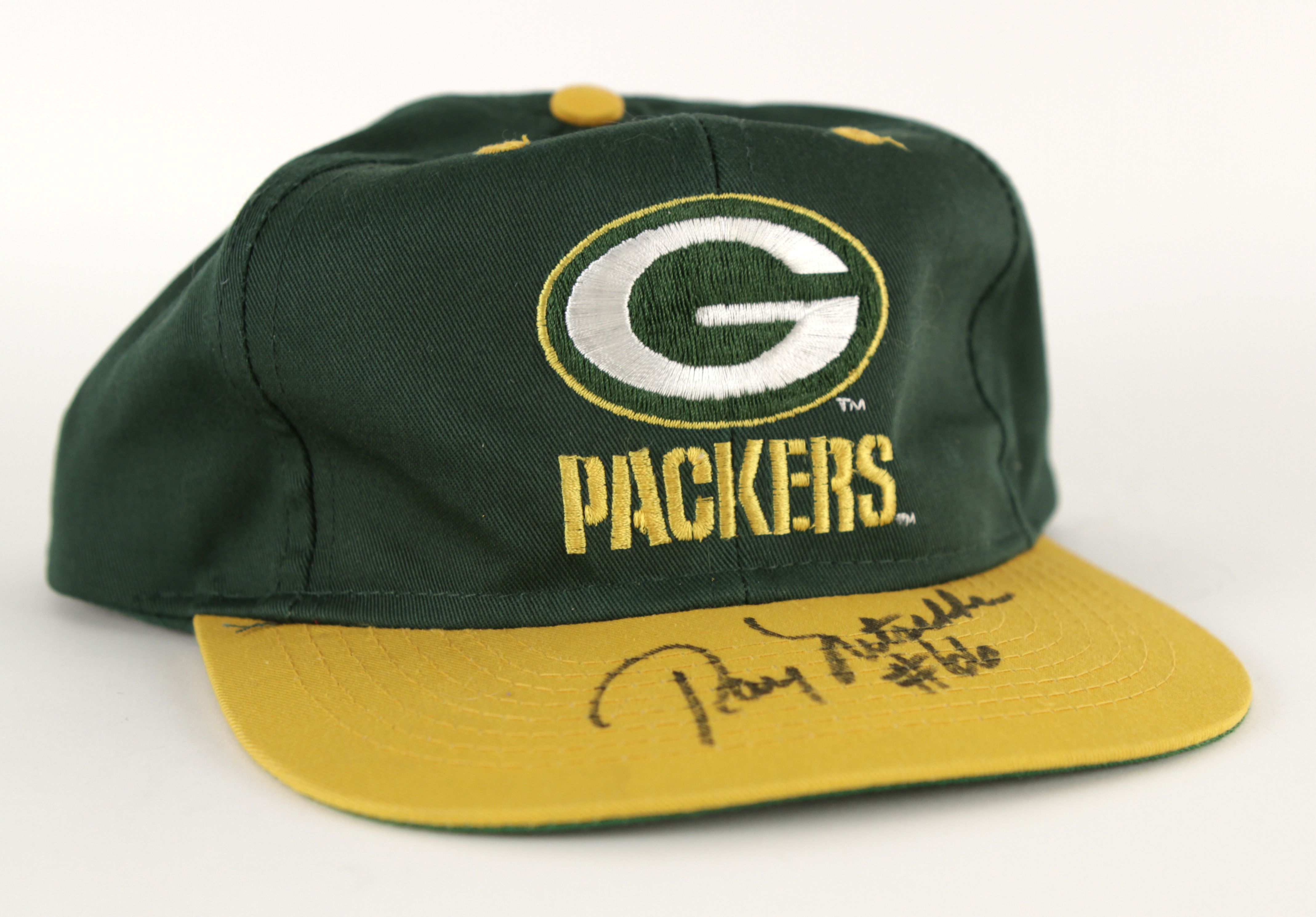 Lot Detail - 1990s Ray Nitschke Green Bay Packers Signed Cap - JSA
