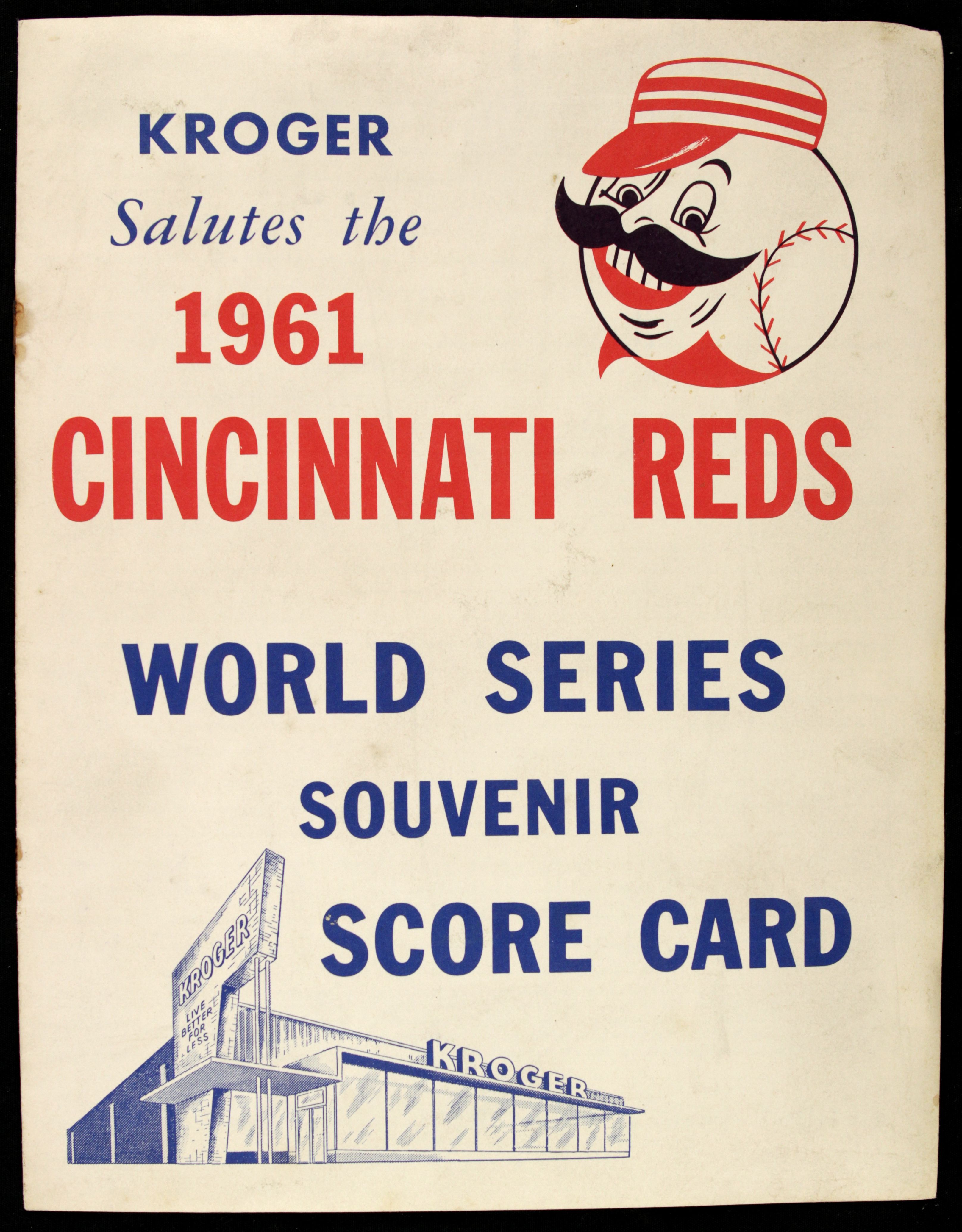 Lot Detail 1961 Cincinnati Reds Crosley Field New York Yankees World