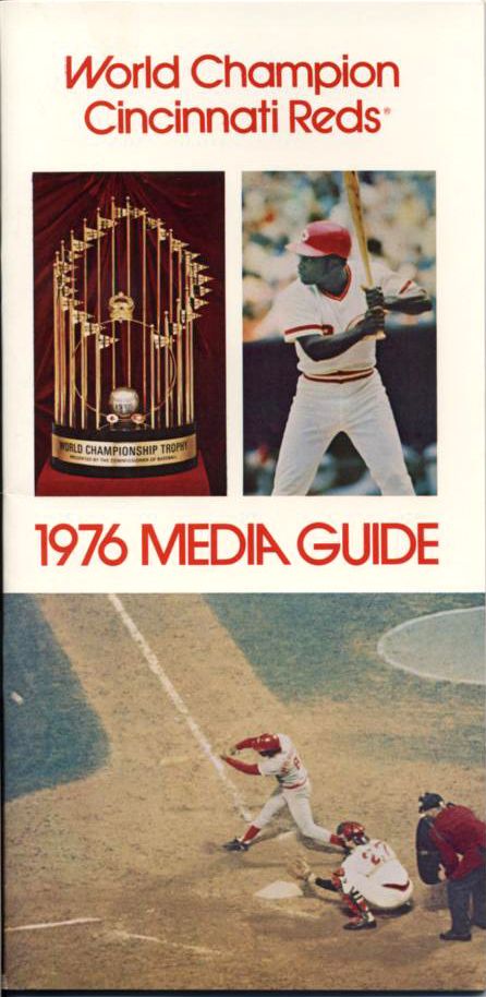 Lot Detail - 1968-2005 Cincinnati Reds Media Guide Collection - Lot of 75