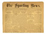 1886 The Sporting News First Issue - Reproduction