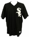 1990s Frank Thomas Chicago White Sox Signed BP Jersey - JSA 