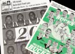 1984-96 Milwaukee Bucks Publication - Lot of 2 w/Glenn Robinson Autograph 