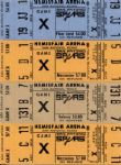 1975-87 NBA Full Ticket - Lot of 7 w/Jordan Phantom Playoff Spurs ABA 