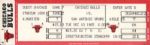 1985 Chicago Bulls Michael Jordan Sophomore Season Full Ticket vs. Spurs 