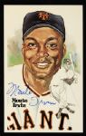 1981 Monte Irvin New York Giants Signed Perez Steele Postcard - JSA 