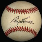 1994-2000 Ray Boone Milwaukee Braves Single Signed OAL Budig Baseball (JSA)