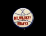 1953-63 Milwaukee Braves 1 1/4" Pinback Button 