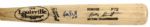 1998 Kelly Stinnett Arizona Diamondback Autographed Louisville Slugger Professional Model Game Used Bat (MEARS LOA)