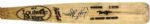 1991-94 Billy Spiers Milwaukee Brewers Autographed Louisville Slugger Professional Model Game Used Bat (MEARS A9)