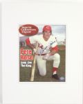 2000s Pete Rose Cincinnati Reds Signed SCD Cover Art - (MEARS LOA)