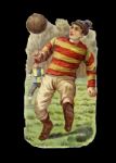 1880s Rugby Football Player Trade Card 