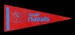 1974-80 Denver Nuggets 9" Mini-Pennant 