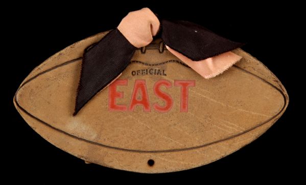 1947 Football Officals Badge "East" Engraved Made in Milwaukee 