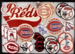 1940s-70s Cincinnati Reds Patch Collection (Lot of 30 Total) 