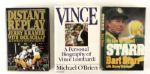 1969-85 Green Bay Packers Hardcover Book w/Vince Lombardi Bart Starr Jerry Kramer  (Lot of 7)
