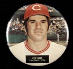 1970s Pete Rose Cincinnati Reds 3 1/2" Pinback Button 