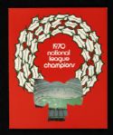 1970 Cincinnati Reds National League Champions Christmas Cards 