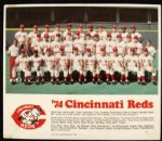 1970s-90s Cincinnati Reds Team & Player Photo w/Vintage Johnny Bench Pete Rose (Lot of 24)