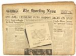 1936 The Sporting News 50th Anniversary Edition (Lot of 2) 