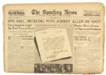 1936 The Sporting News 50th Anniversary Edition (Lot of 2) 