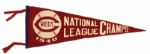 1940 Cincinnati Reds 26 1/2" Full Size Pennant 