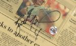 1996 Milwaukee Journal Sentinel Sports Page Signed by Brett Favre with Favre COA (MEARS LOA)