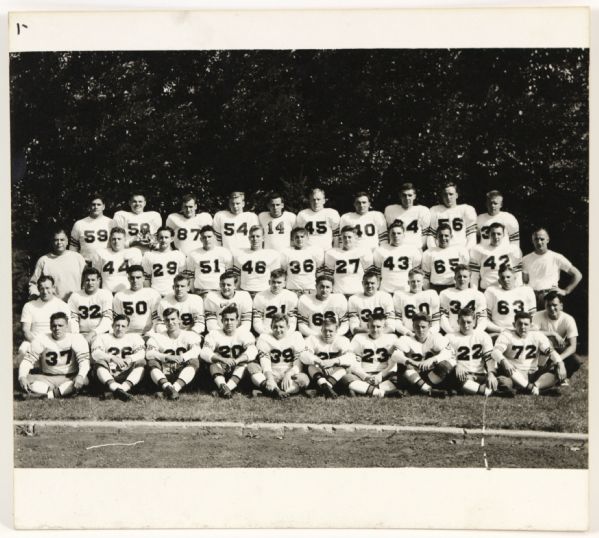 1940s University of Marquette 18" x 20" Football Photo 